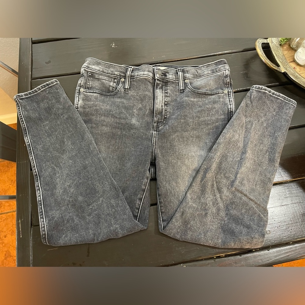 Madewell high rise 10’ skinny crop jeans 31 - Picture 2 of 5